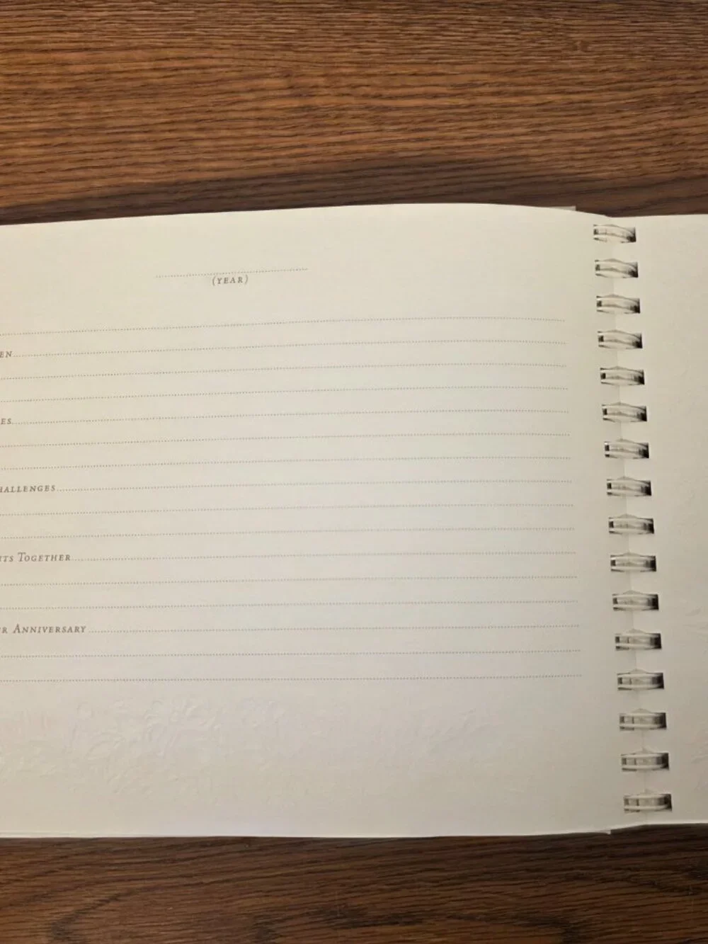 Photo Album - Through the Years - A Record of Our Marriage 11